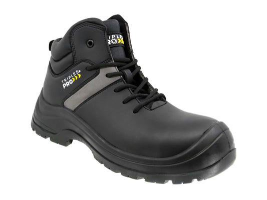 Bota Industrial Dielectrica con puntera de protección Triples Pro 620 Negro