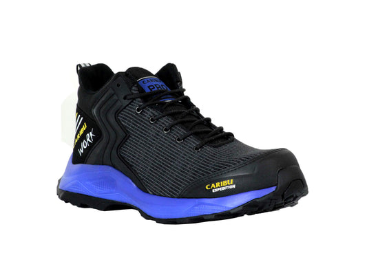 Tenis Industrial Dielectrica textil con puntera de protección Caribu 354 Azul