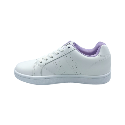 Tenis de piel Trs Sneakers 82 Blanco Lila Rosa