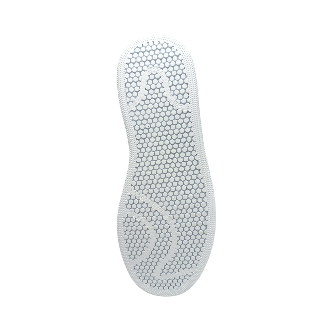 Tenis de piel Trs Sneakers 82 Blanco Marino Rojo