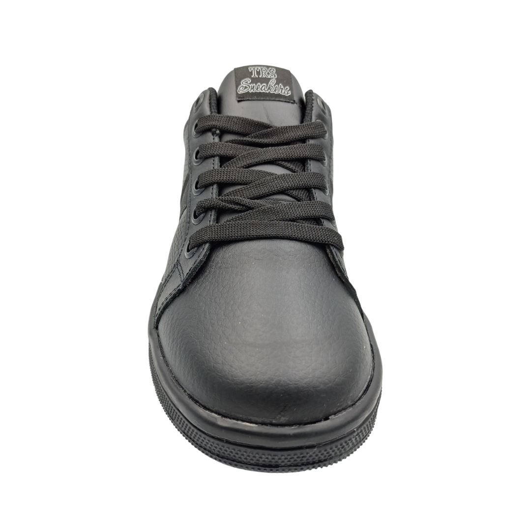 Tenis de piel Trs Sneakers 82 Negro Total