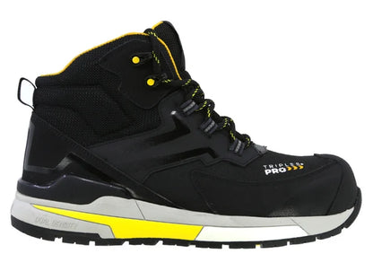 Bota Industrial Dielectrica con puntera de protección Triples Pro 521 Negro