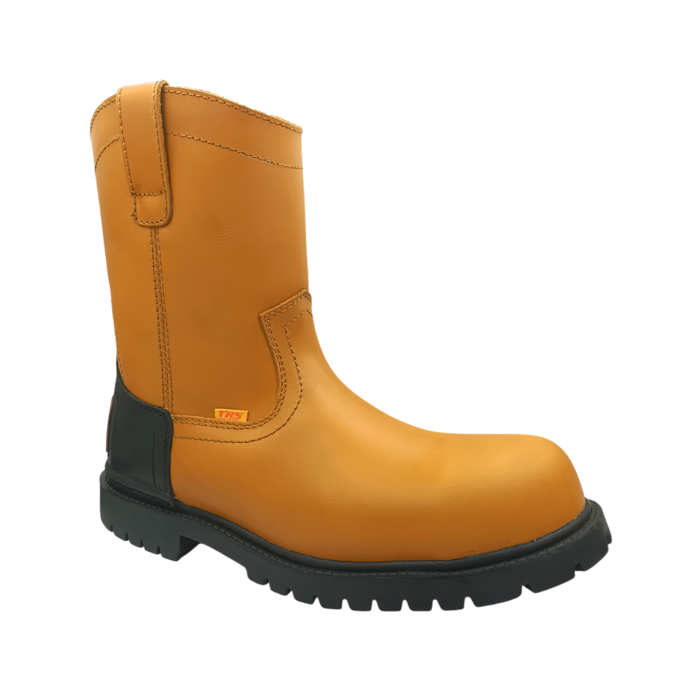 Bota Ropper Industrial de piel  con puntera de protección New Trs 3851 Crazy Miel