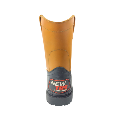 Bota Ropper Industrial de piel  con puntera de protección New Trs 3851 Crazy Miel