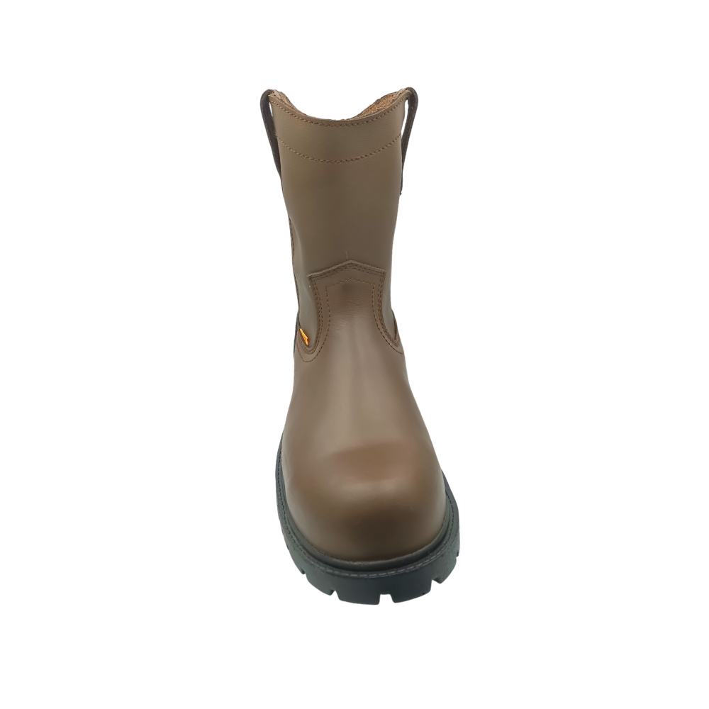 Bota Ropper Industrial de piel  con puntera de protección New Trs 3851 Crazy Cafe