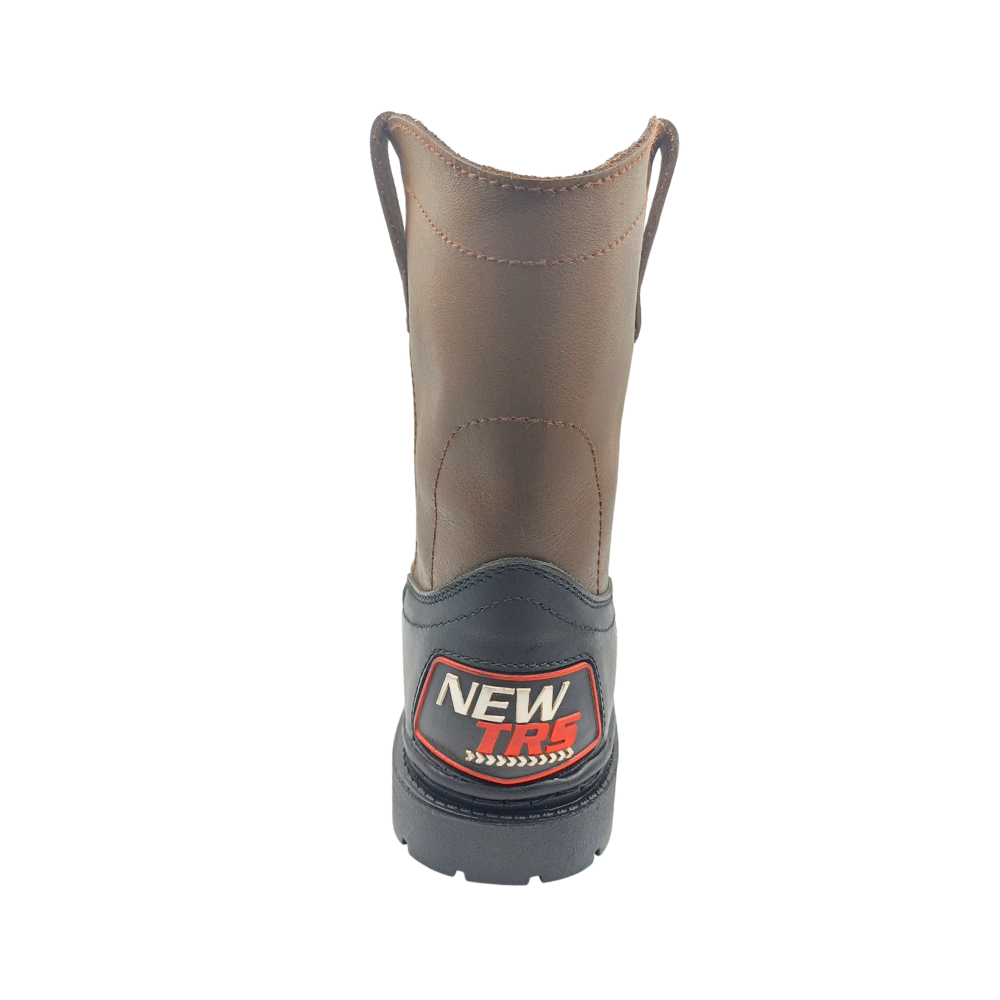 Bota Ropper Industrial de piel  con puntera de protección New Trs 3851 Crazy Cafe