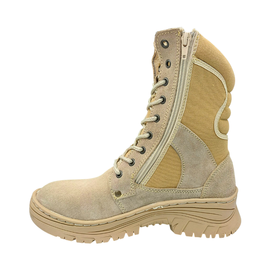 Bota Táctica de piel con puntera de protección New Trs 600 Nobuck Arena