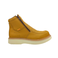 Botín Urbano doble cierre de piel New Trs 3800 Crazy Miel