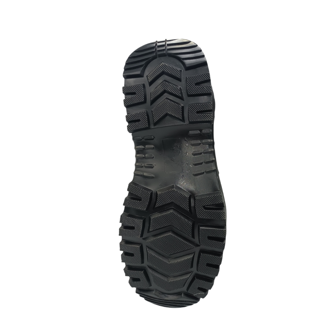 Bota Industrial de piel con puntera de protección New Trs 3804 Napa Negro
