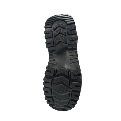 Bota Industrial de piel con puntera de protección New Trs 3804 Napa Negro