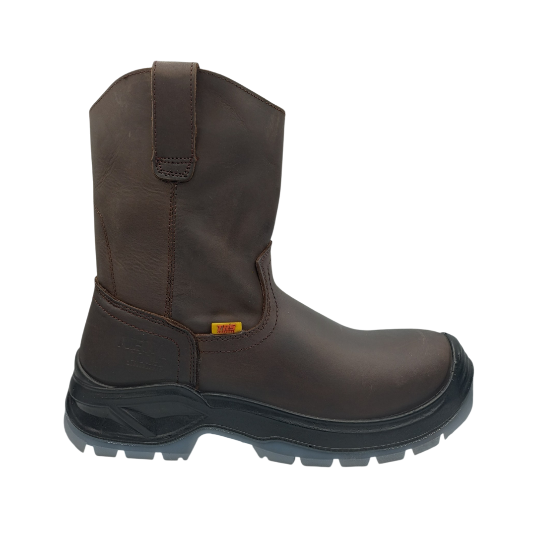 Bota Ropper Industrial de piel  con puntera de protección  New Trs 427 Genova Cafe