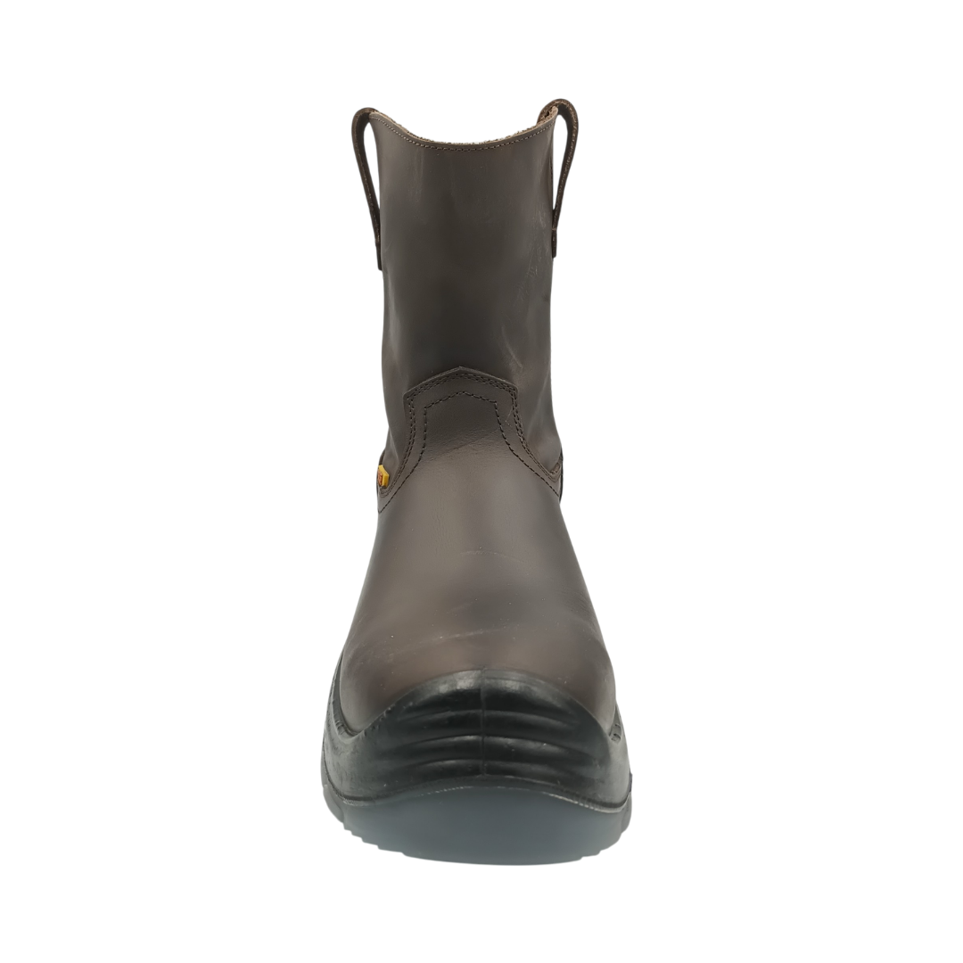 Bota Ropper Industrial de piel  con puntera de protección  New Trs 427 Genova Cafe