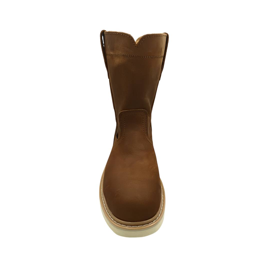 Bota Ropper Industrial de piel con puntera de protección New Trs 302 Crazy Tabaco