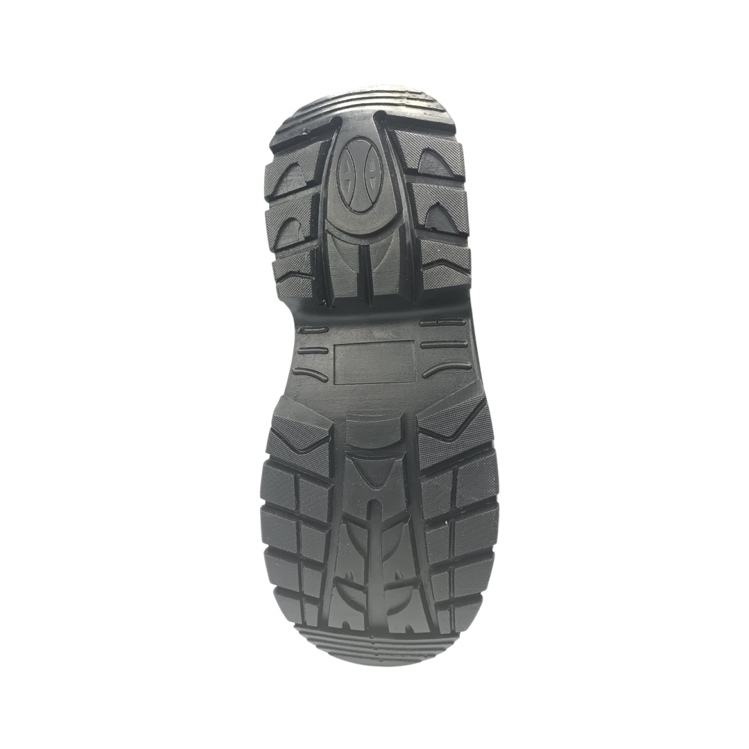 Bota Industrial Dielectrica de piel  con puntera de protección New Trs 505 Napa Negro