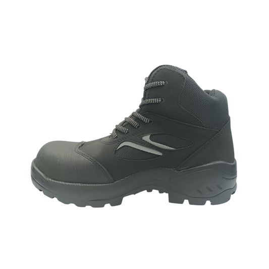 Bota Industrial de micropiel con puntera de protección New Trs 847 Nobuck Negro