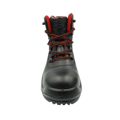 Bota Industrial Dielectrica de piel con puntera de protección Pma 1365 Flother Negro