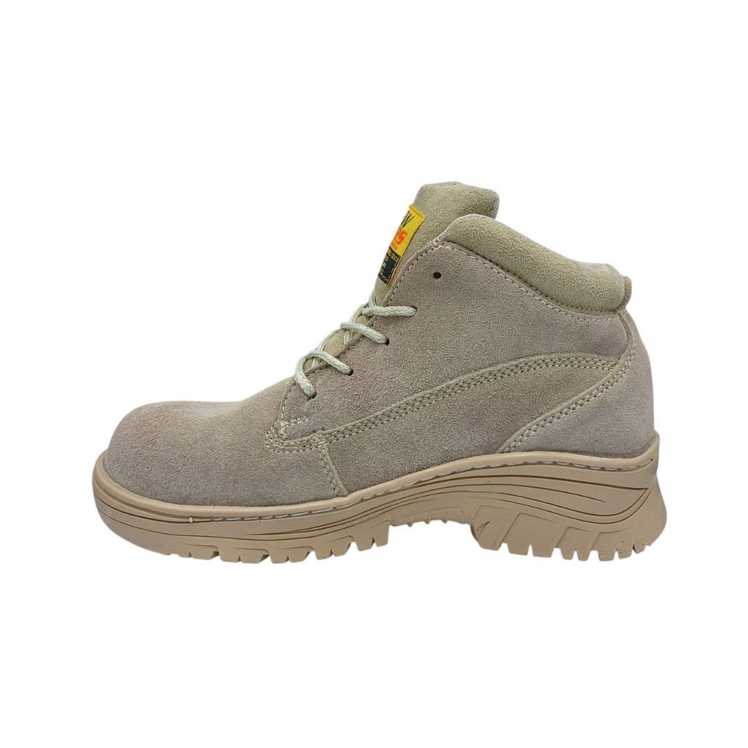 Bota Industrial de piel con puntera de protección New Trs 408 Nobuk Arena