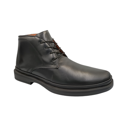 Zapato de piel Leugim Confort 36101 Napa Negro