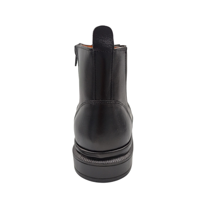 Botín de piel Leugim Confort 36107 Napa Negro