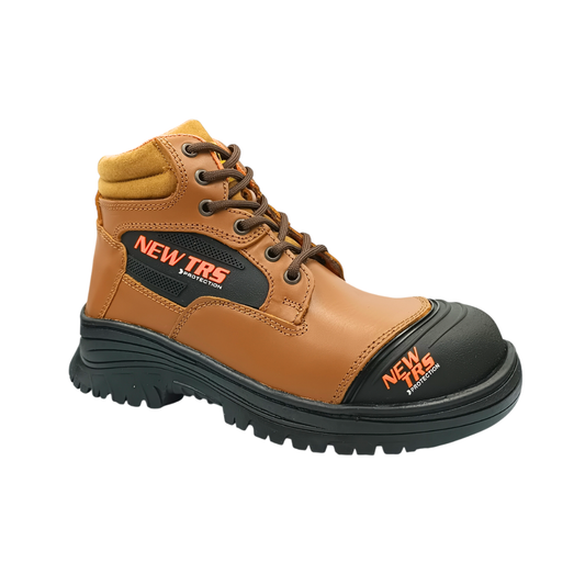 Bota Industrial de piel con puntera de protecciónNew Trs 651 Napa Ocre