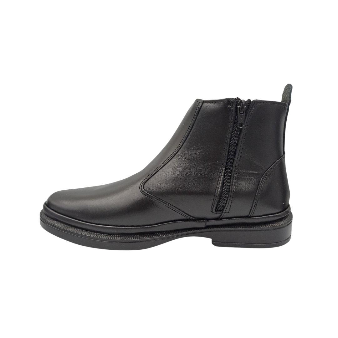 Botín de piel Leugim Confort 36107 Napa Negro