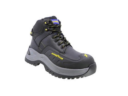 Bota Industrial Dielectrica de piel con puntera de protección Goodyear 150 Negro