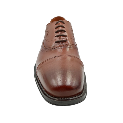 Zapato de vestir oxford de piel Leugim Elegance 102 miel