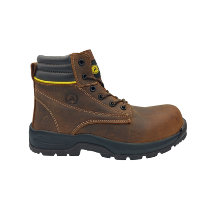 Bota Industrial de piel con puntera de protección NH C40 Crazy Cobre