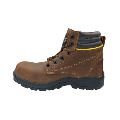 Bota Industrial de piel con puntera de protección NH C40 Crazy Cobre