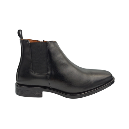 Botín de vestir chelsea de piel Leugim Elegance 200 Napa Negro