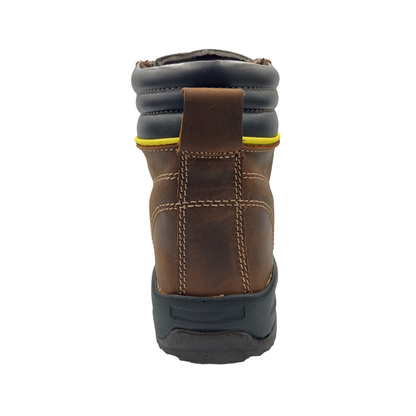Bota Industrial de piel con puntera de protección NH C40 Crazy Cobre