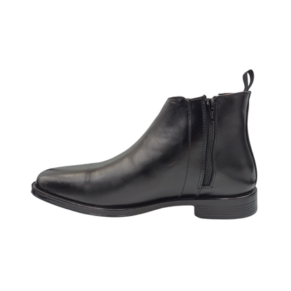 Botín de vestir chelsea de piel Leugim Elegance 200 Napa Negro