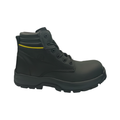 Bota Industrial de piel con puntera de protección NH C40 Grasso Negro