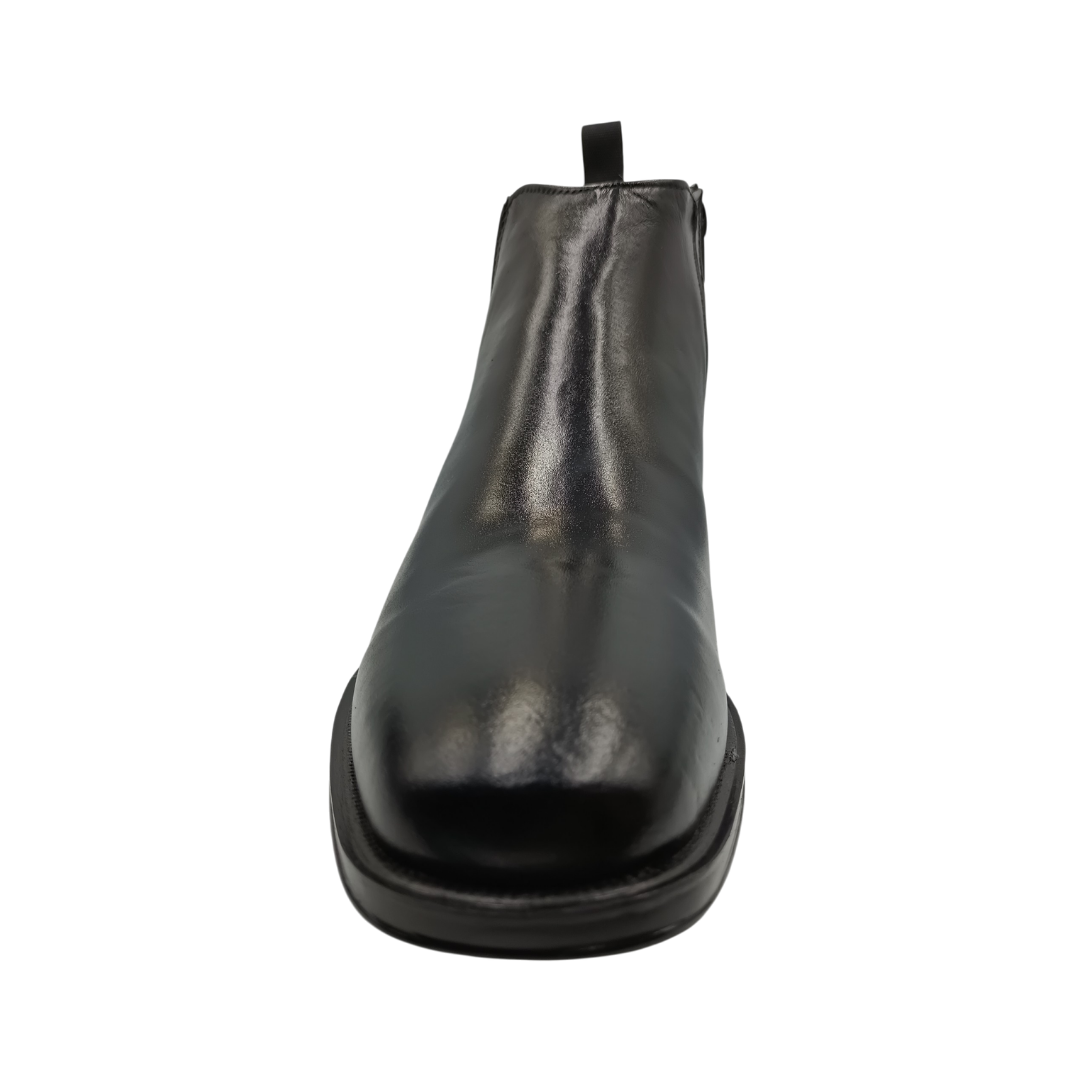 Botín de vestir chelsea de piel Leugim Elegance 200 Napa Negro