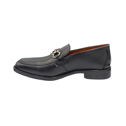 Zapato de vestir mocasín de piel Leugim Elegance 106 negro