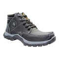 Bota Urbana de piel Afrika 060 Grasso Negro