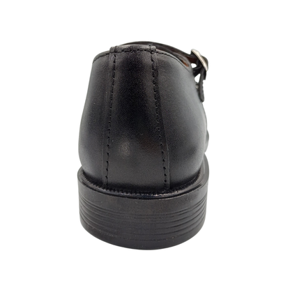 Zapato de vestir monk de piel Leugim Elegance 104 negro
