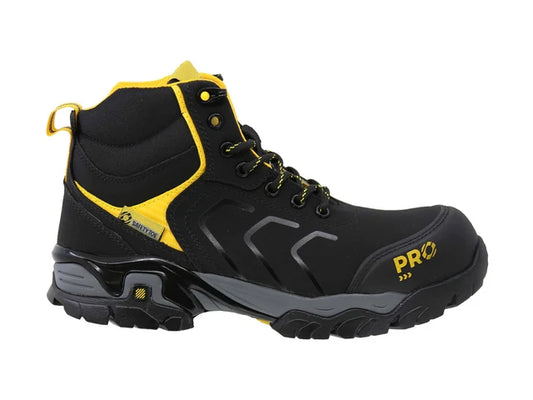 Bota Industrial Dielectrica con puntera de protección Triples Pro 423 Negro
