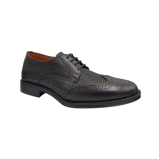Zapato de vestir oxford de piel Leugim Elegance 101 negro