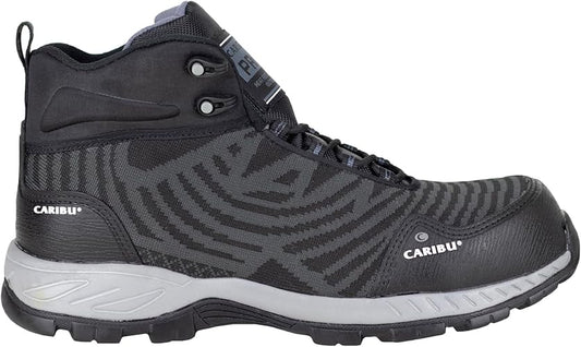 Bota Industrial Dielectrica textil con puntera de protección Caribu 340 Gris
