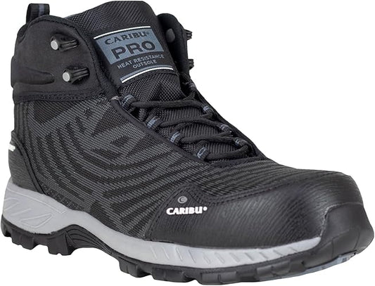 Bota Industrial Dielectrica textil con puntera de protección Caribu 340 Gris