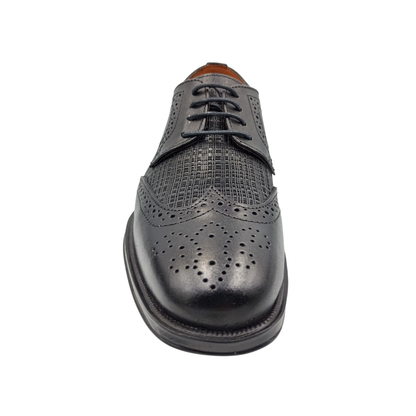 Zapato de vestir oxford de piel Leugim Elegance 101 negro
