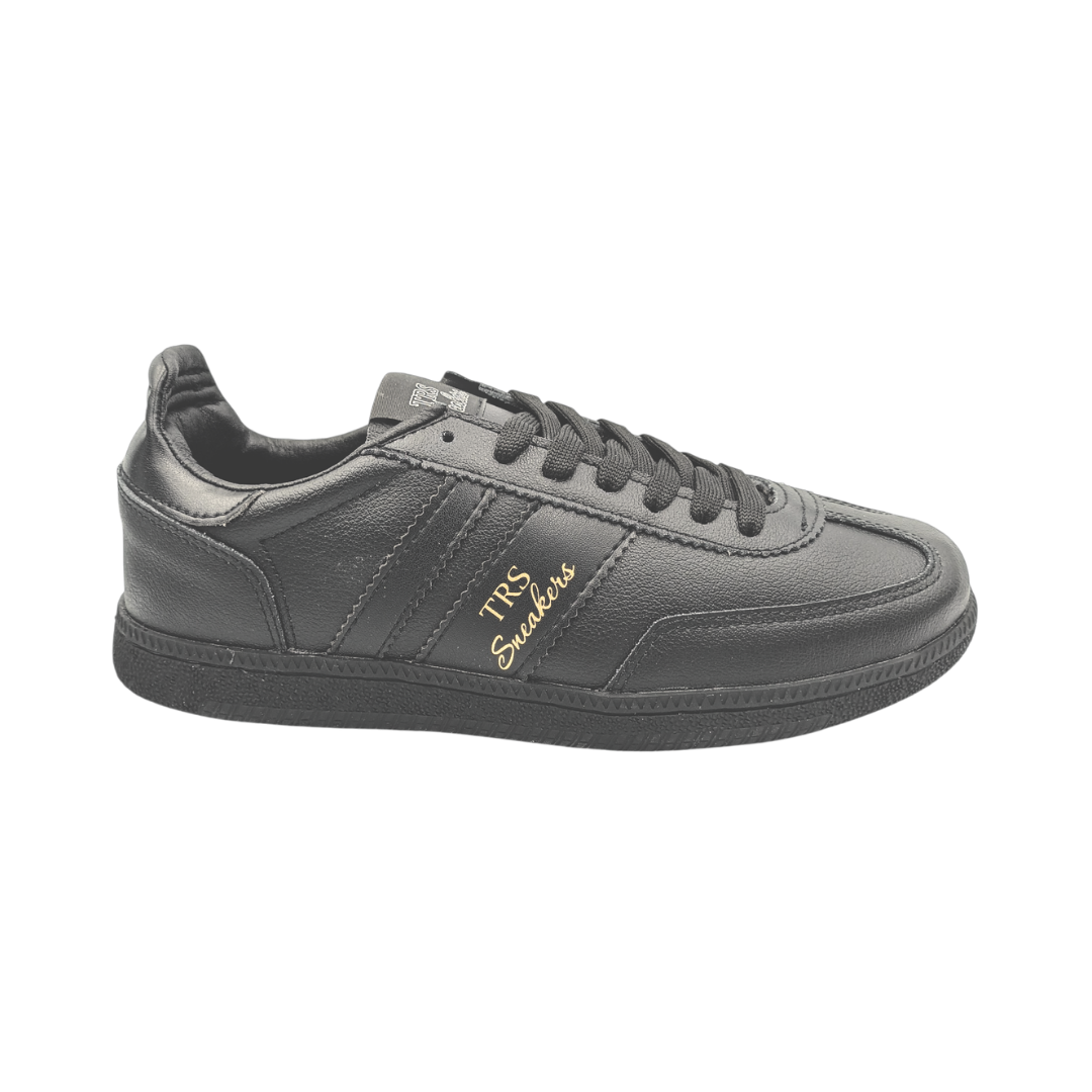 Tenis de piel Trs Sneakers 7389 Negro Total