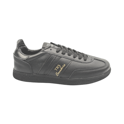Tenis de piel Trs Sneakers 7389 Negro Total