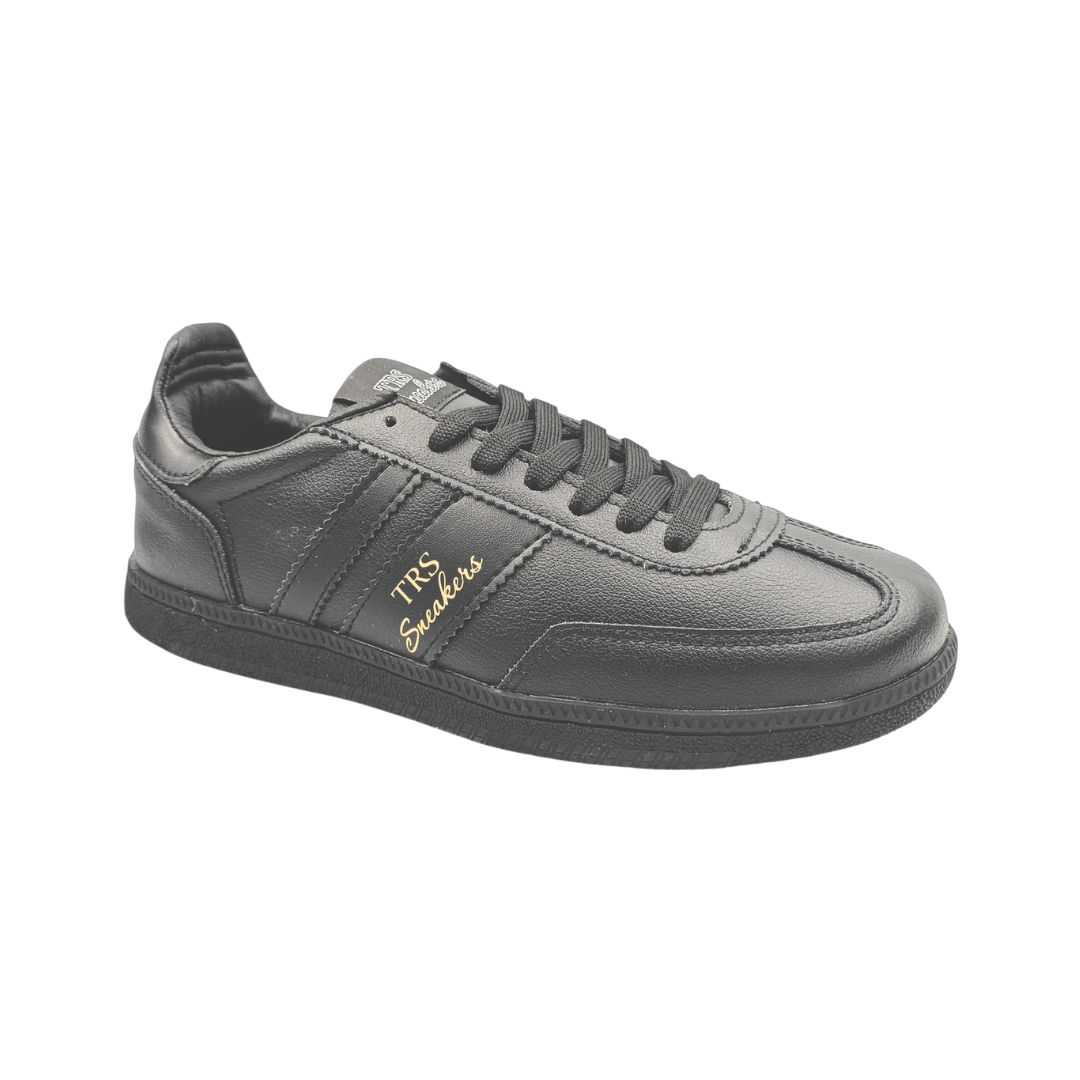 Tenis de piel Trs Sneakers 7389 Negro Total