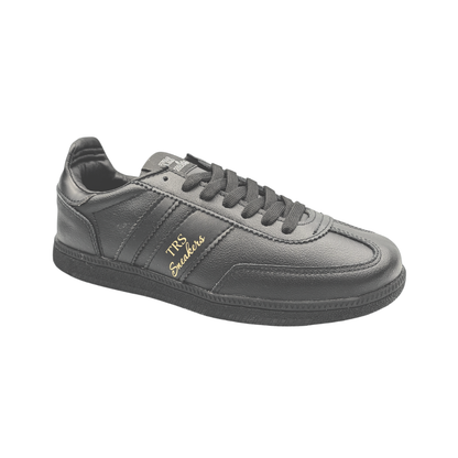Tenis de piel Trs Sneakers 7389 Negro Total