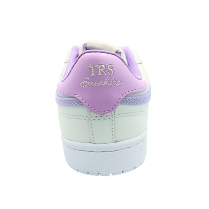 Tenis de piel Trs Sneakers 7391 Blanco Lila