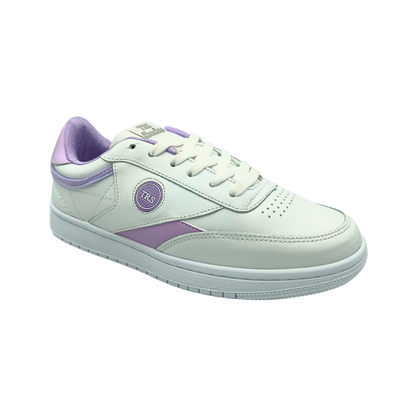 Tenis de piel Trs Sneakers 7391 Blanco Lila