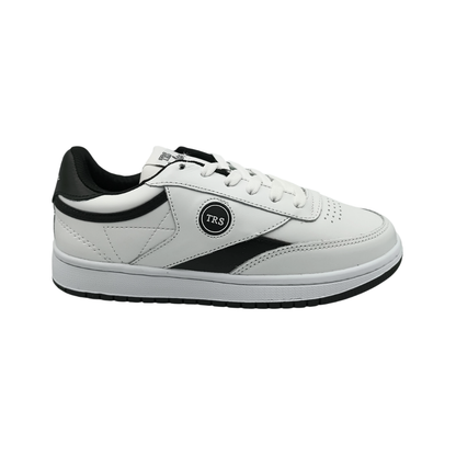 Tenis de piel Trs Sneakers 7391 Blanco Negro