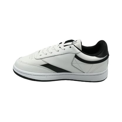 Tenis de piel Trs Sneakers 7391 Blanco Negro